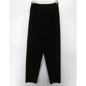 Maggie Shepherd Pants Medium Velvet Pull On Relaxed Lounge Straight